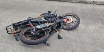 Automovilista embiste a motociclista y huye en Tapachula