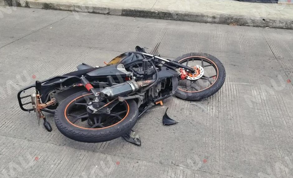 Automovilista embiste a motociclista y huye en Tapachula