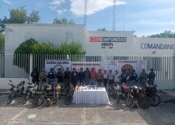 Operativo en Mapastepec libera a salvadoreña y deja nueve detenidos