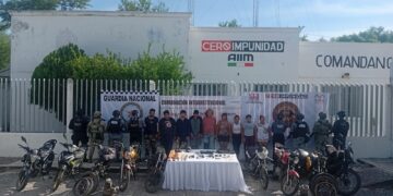 Operativo en Mapastepec libera a salvadoreña y deja nueve detenidos