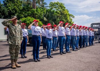 Cinco mujeres se suman voluntariamente al Servicio Militar Nacional en Tapachula