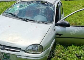 Dos personas resultan lesionadas en accidente sobre la carretera Pijijiapan–Mapastepec