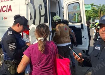 Menor de 10 años resulta lesionado en accidente entre motoneta y camioneta en Tapachula