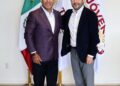 Eduardo Ramírez se reúne con el titular de la STPS, Marath Baruch Bolaños López
