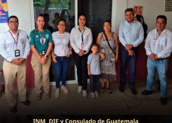 INM Chiapas realiza reunificación familiar de menor con apoyo de Consulado de Guatemala y autoridades estatales 🛡️👧 🇬🇹