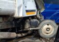 Choque entre autobús AEXA y volteo deja un muerto y nueve lesionados en Mapastepec