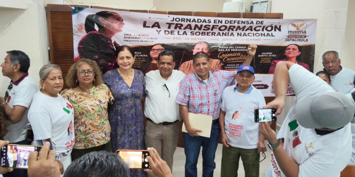 Morenistas Fundadores de Tapachula Respaldan Perfiles para Cargos de Elección y Llaman a la Unidad y Preservar el Proyecto de Transformación