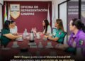 INM Chiapas y Sistema Estatal DIF unen esfuerzos por la protección de #NNA migrantes. 🤝🏛️