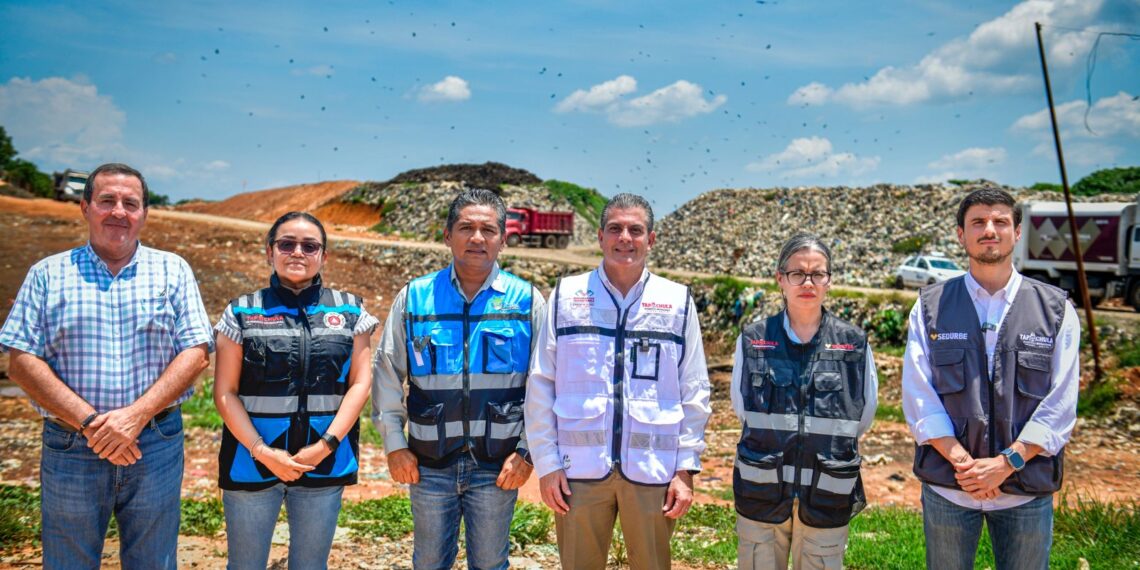 Yamil Melgar consolida la transformación del relleno sanitario de Tapachula