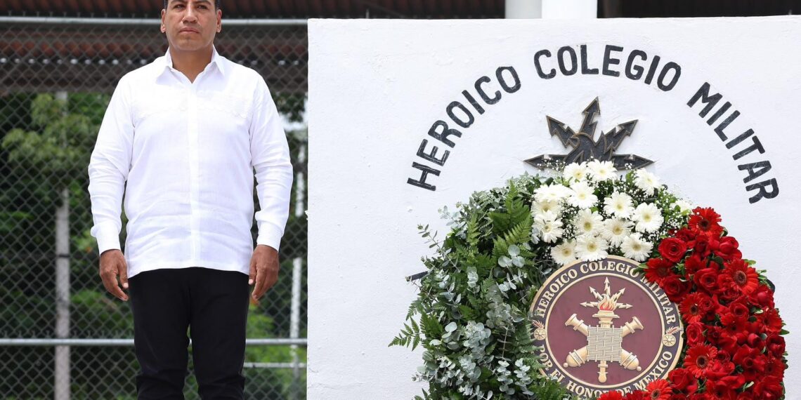 Eduardo Ramírez participa en la conmemoración de la Gesta Heroica de los Niños Héroes