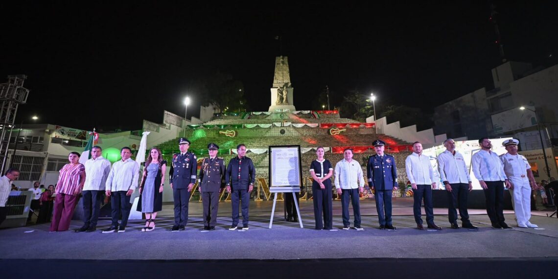 Eduardo Ramírez encabeza conmemoración de 202 años de la Federación de Chiapas a México