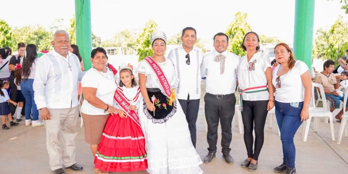 Elmer Vázquez acompaña al ejido 15 de Septiembre en su 32 aniversario