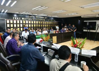 Yamil Melgar y Llaven Abarca fortalecen seguridad del centro