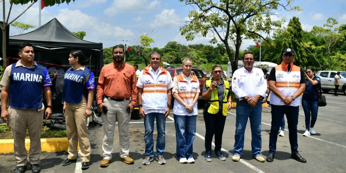 YAMIL MELGAR FORTALECE PREVENCIÓN DURANTE EL SIMULACRO NACIONAL 2026