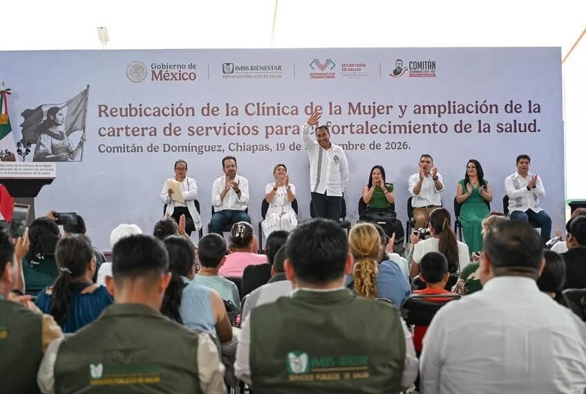 Junto al Gobierno de México, Eduardo Ramírez fortalece los servicios de salud para las mujeres de Comitán y la región