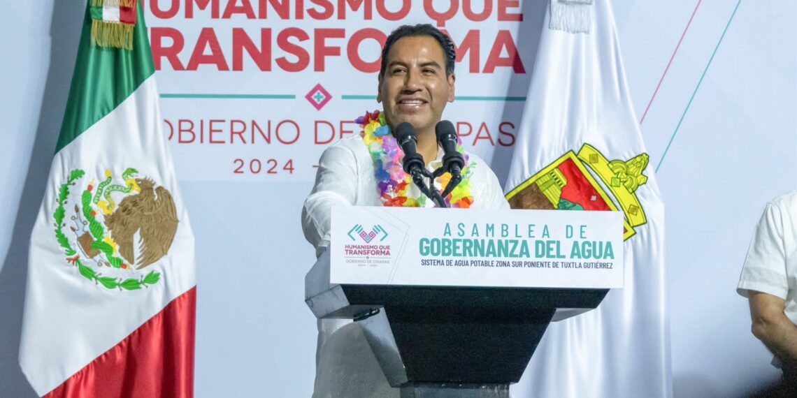 Con respaldo ciudadano, Eduardo Ramírez impulsa nuevo sistema de agua potable para el sur poniente de Tuxtla