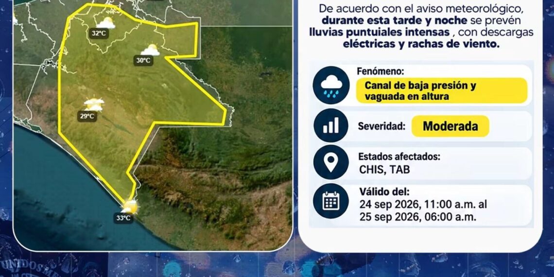 Elmer Vázquez llama a la población de Suchiate a extremar precauciones ante las lluvias