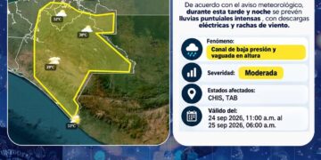 Elmer Vázquez llama a la población de Suchiate a extremar precauciones ante las lluvias