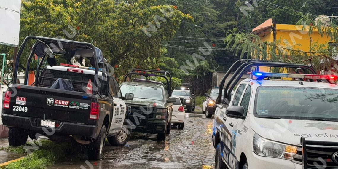 Balacera en El Paraíso deja un muerto, cuatro detenidos y un policía lesionado