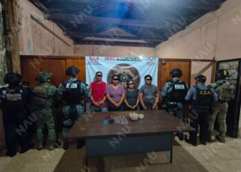 Detienen a cuatro personas durante cateo en Mapastepec; investigan presunta distribución de droga
