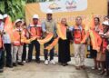 Fabián Barrios de León impulsa ampliación de red eléctrica en la zona de la Guardiania del Ejido La Trinidad.