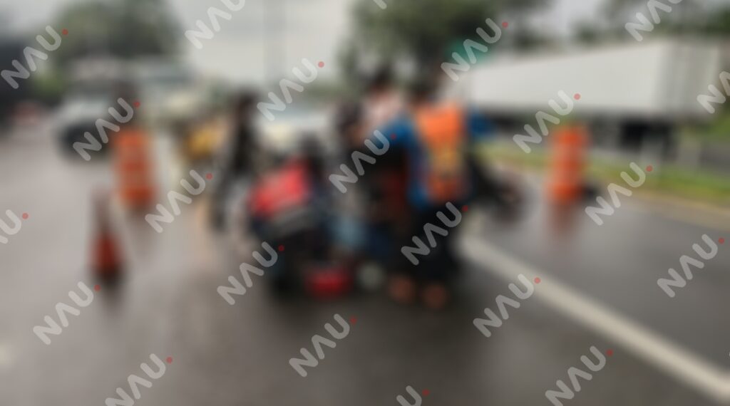 Motociclista queda herido tras accidentarse en la carretera Costera