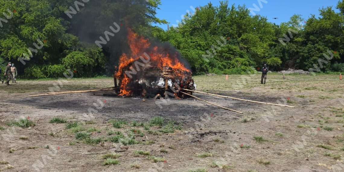 Destruyen en Tapachula más de 936 kilos de cocaína vinculados a investigaciones federales