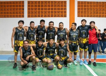 San Rafael, campeón de la Liga Municipal de Basquetbol Varonil de Unión Juárez 2026.