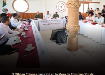 La OR en Chiapas da seguimiento a la coordinación para la seguridad . 🤝🛡️