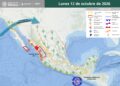 Exhorta Yamil Melgar a protegerse ante lluvias en Tapachula
