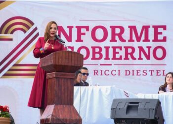 Fabiola Ricci rinde su Segundo Informe de Gobierno ante más de 16 mil personas en San Cristóbal
