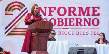 Fabiola Ricci rinde su Segundo Informe de Gobierno ante más de 16 mil personas en San Cristóbal