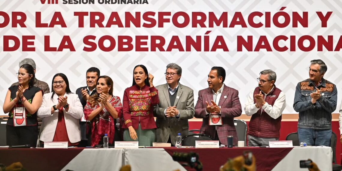 Eduardo Ramírez participa en la VIII Sesión Ordinaria del Consejo Nacional de Morena