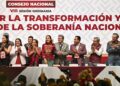 Eduardo Ramírez participa en la VIII Sesión Ordinaria del Consejo Nacional de Morena
