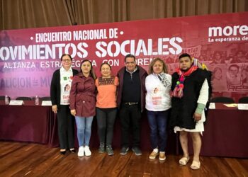 CARLOS DIAZ SALDAÑA REPRESENTA A LAS BASES SOCIALES DE LA FRONTERA SUR EN EL ENCUENTRO NACIONAL DE MOVIMIENTOS SOCIALES-MORENA
