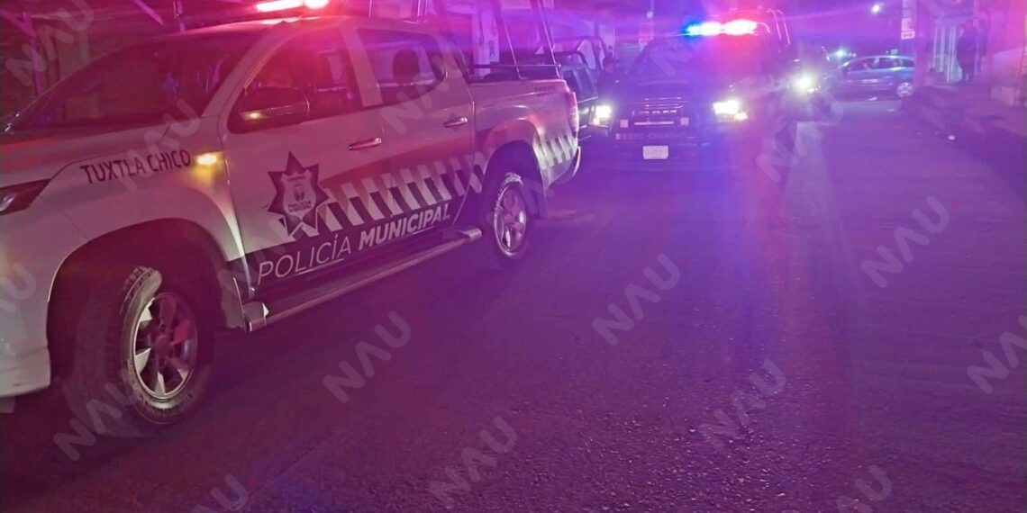 Muere hombre tras recibir un disparo en Tuxtla Chico