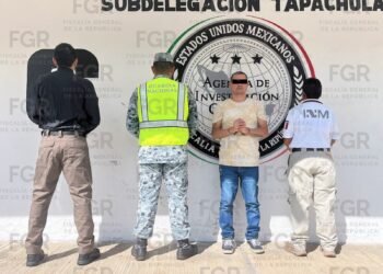 LLEVA FGR A PROCESO A EXTRANJERO POR TRANSPORTE ILEGAL DE MENOR DE EDAD EN CHIAPAS