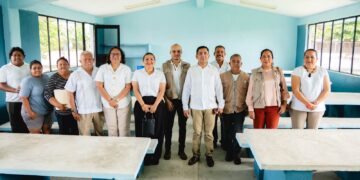 Más de 250 alumnos se benefician con mejoras en la Primaria Valentín Gómez Farías