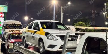 Retienen dos unidades vinculadas a Uber durante operativo en Tapachula
