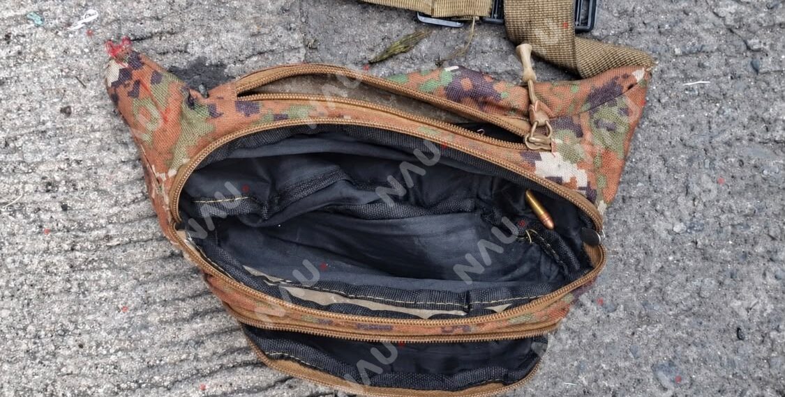 Hallan bolso con municiones en calles del centro de Tapachula